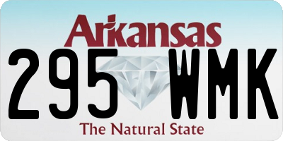 AR license plate 295WMK