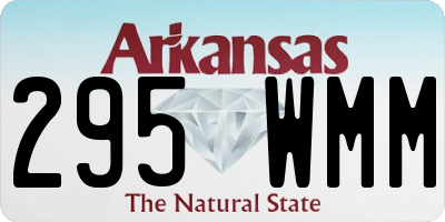 AR license plate 295WMM