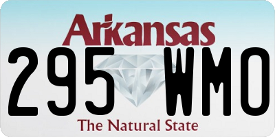 AR license plate 295WMO