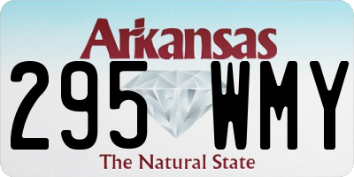 AR license plate 295WMY