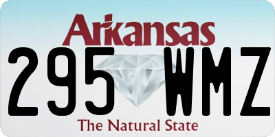 AR license plate 295WMZ