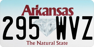 AR license plate 295WVZ