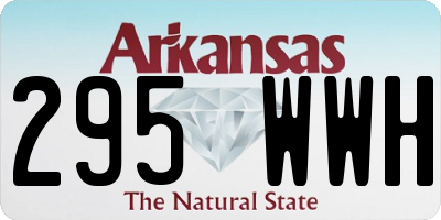 AR license plate 295WWH