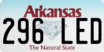 AR license plate 296LED
