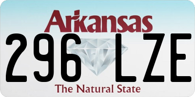 AR license plate 296LZE