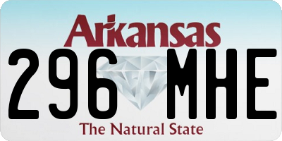 AR license plate 296MHE