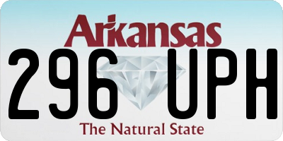 AR license plate 296UPH