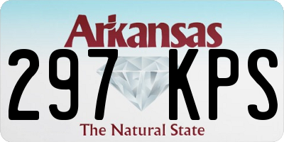 AR license plate 297KPS