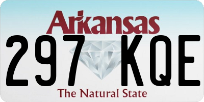 AR license plate 297KQE