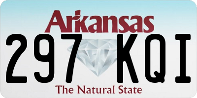AR license plate 297KQI