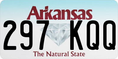 AR license plate 297KQQ