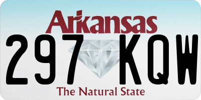AR license plate 297KQW