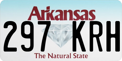 AR license plate 297KRH