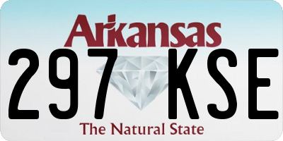 AR license plate 297KSE
