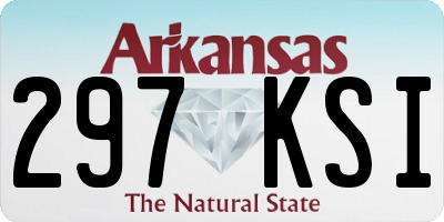 AR license plate 297KSI