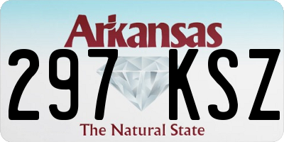 AR license plate 297KSZ