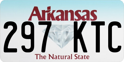 AR license plate 297KTC