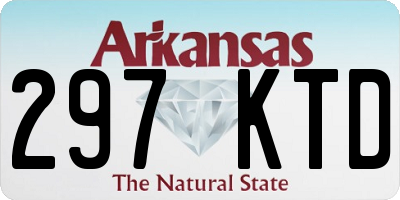 AR license plate 297KTD