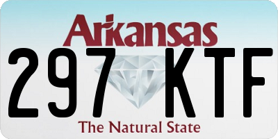 AR license plate 297KTF