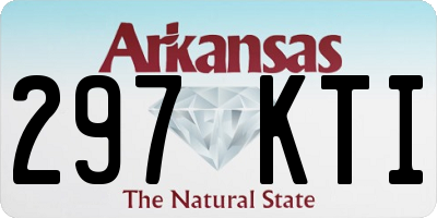 AR license plate 297KTI
