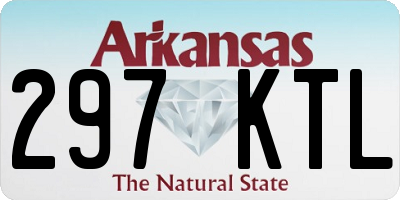 AR license plate 297KTL