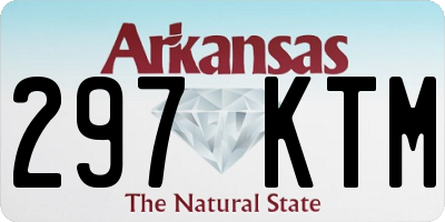 AR license plate 297KTM