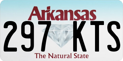 AR license plate 297KTS