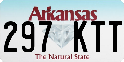 AR license plate 297KTT