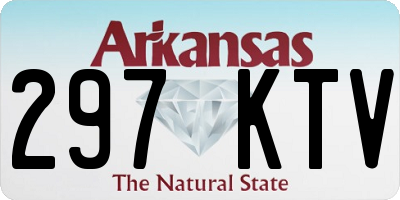 AR license plate 297KTV