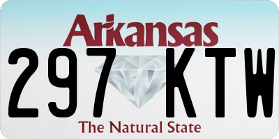 AR license plate 297KTW