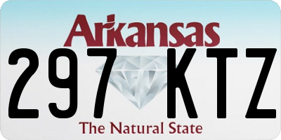 AR license plate 297KTZ