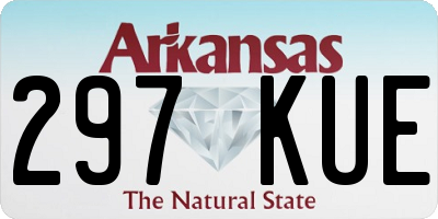 AR license plate 297KUE
