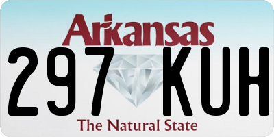 AR license plate 297KUH