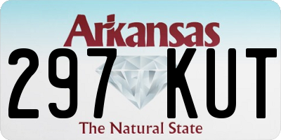 AR license plate 297KUT