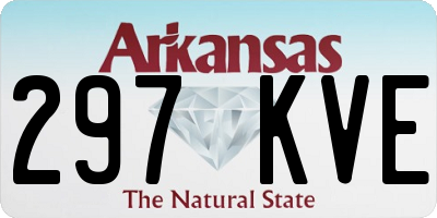AR license plate 297KVE