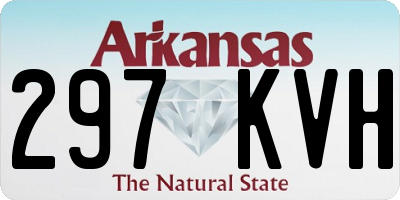 AR license plate 297KVH