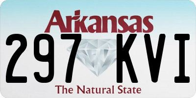 AR license plate 297KVI