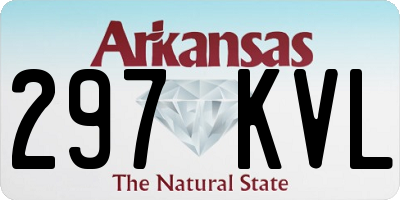 AR license plate 297KVL