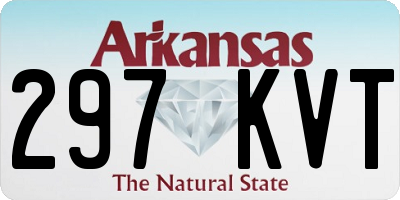 AR license plate 297KVT