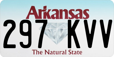 AR license plate 297KVV