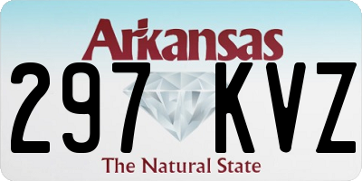 AR license plate 297KVZ