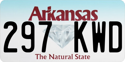 AR license plate 297KWD