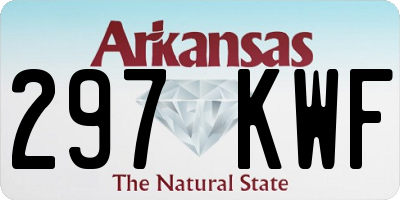 AR license plate 297KWF