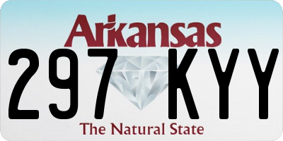 AR license plate 297KYY