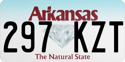 AR license plate 297KZT