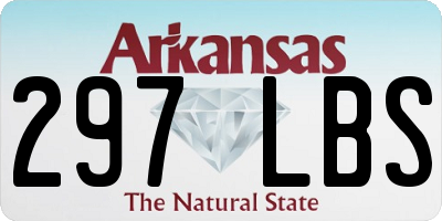 AR license plate 297LBS