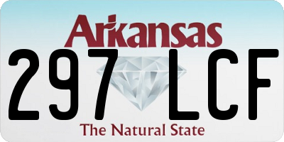 AR license plate 297LCF