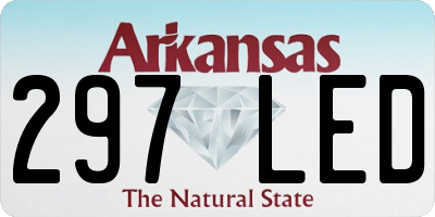 AR license plate 297LED
