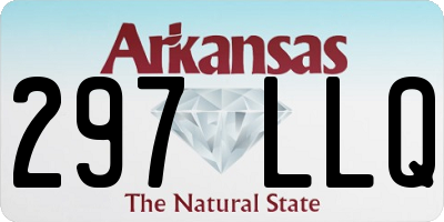 AR license plate 297LLQ