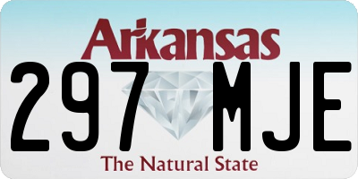 AR license plate 297MJE